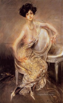  y Pintura - Retrato de Rita de Acosta Lydig género Giovanni Boldini